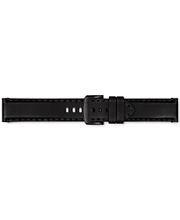 Tissot Men's Swiss Chronograph Xl Vintage Black Leather Strap Watch 45mm