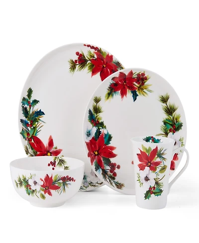 Mikasa Hope Joy 16 Pc. Dinnerware Set, Service for 4