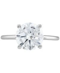 Grown With Love Igi Certified Lab Diamond Solitaire Engagement Ring (3 ct. t.w.) 14k White Gold