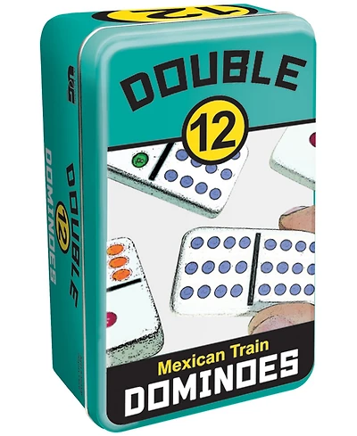 University Games Double 12 Mexican Train Dominoes