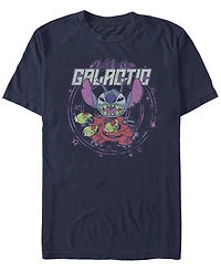 Men's Lilo Stitch Spaced Dads Short Sleeve T-shirt