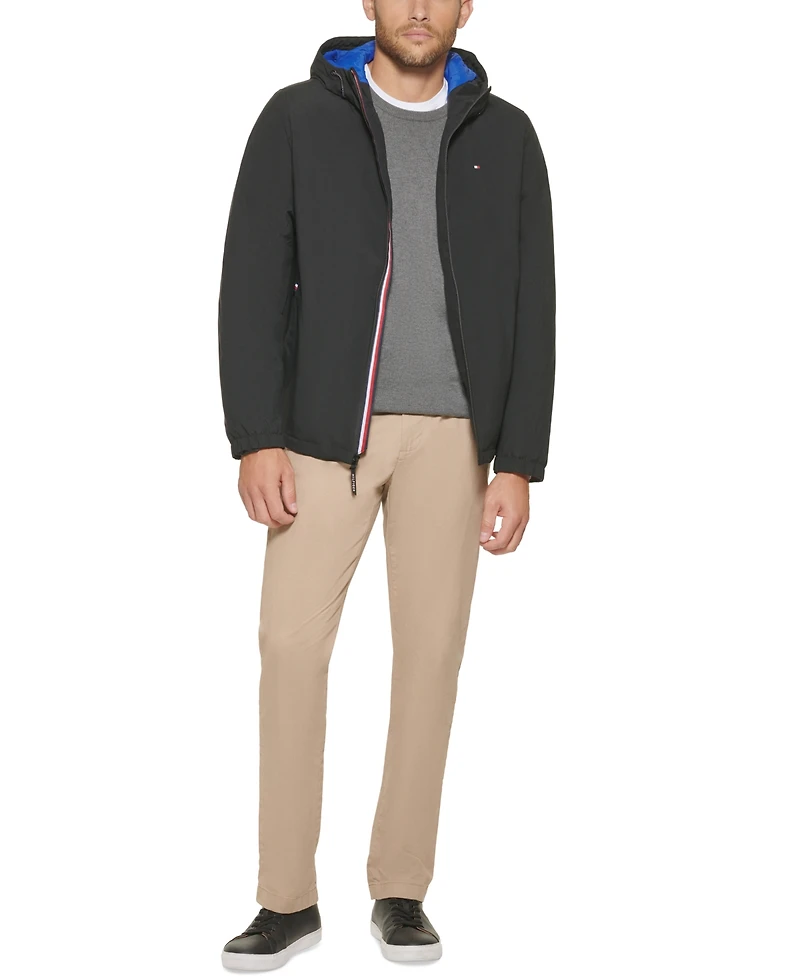 Tommy Hilfiger Men's Lightweight Stretch Rain Jacket