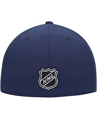 Men's Navy St. Louis Blues Core Primary Logo Fitted Hat