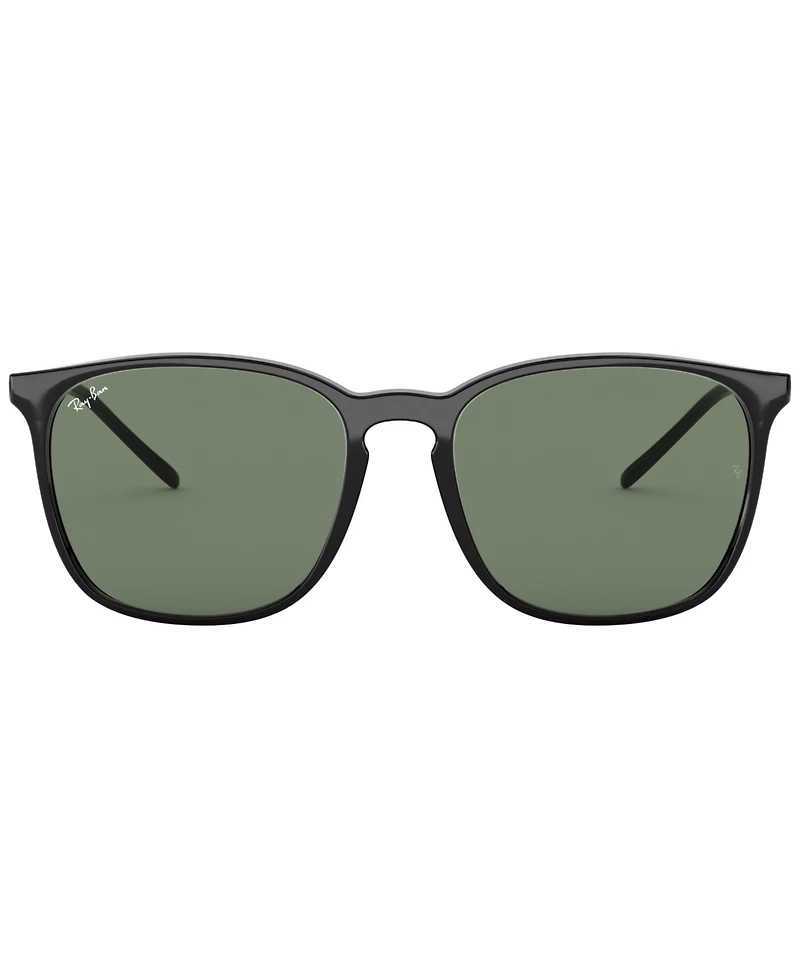 Ray-Ban Men's Low Bridge Fit Sunglasses, RB4387F 55