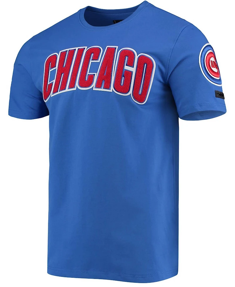 Men's Royal Chicago Cubs Team Logo T-shirt