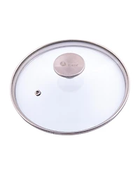 Victoria Glass Lid with Stainless Steel Knob for 6.5" Skillet