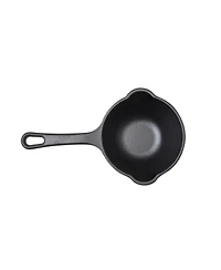 Victoria Cast Iron Sauce Pan. 0.45qt Sauce Pot Seasoned