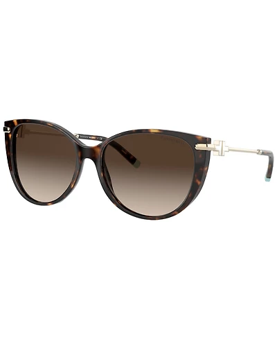 Tiffany & Co. Women's Low Bridge Fit Sunglasses, TF4178F