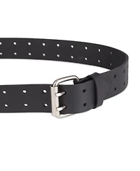 Dickies Men's Casual Double Prong Roller Buckle Belt