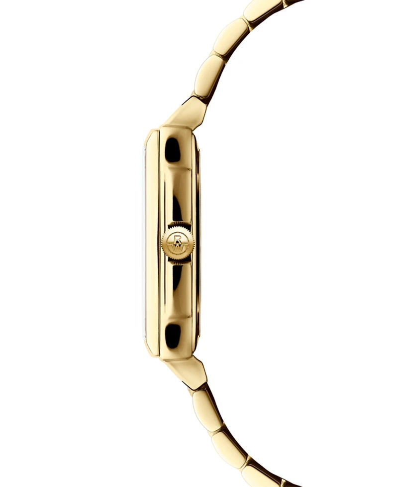 Raymond Weil Women's Swiss Toccata Diamond Accent Gold Pvd Stainless Steel Bracelet Watch 25x34mm