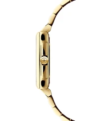 Raymond Weil Women's Swiss Toccata Diamond Accent Gold Pvd Stainless Steel Bracelet Watch 25x34mm