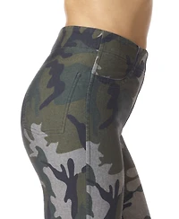 Hue Women's Reversible Denim High Rise Leggings