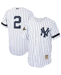 Men's White New York Yankees Cooperstown Collection 1996 Authentic Home Jersey