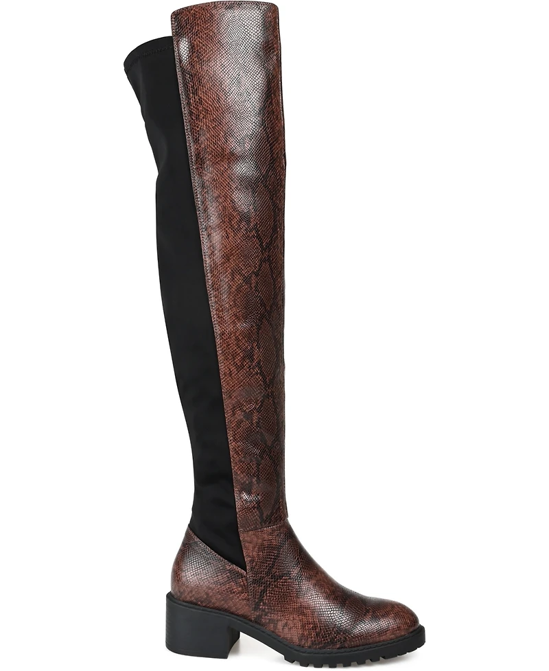 Journee Collection Women's Aryia Extra Wide Calf Boots