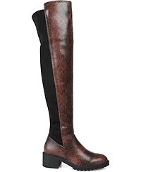 Journee Collection Women's Aryia Extra Wide Calf Boots