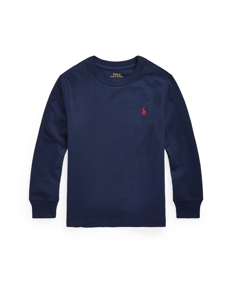 Polo Ralph Lauren Toddler and Little Boys Jersey Long-Sleeve T-shirt