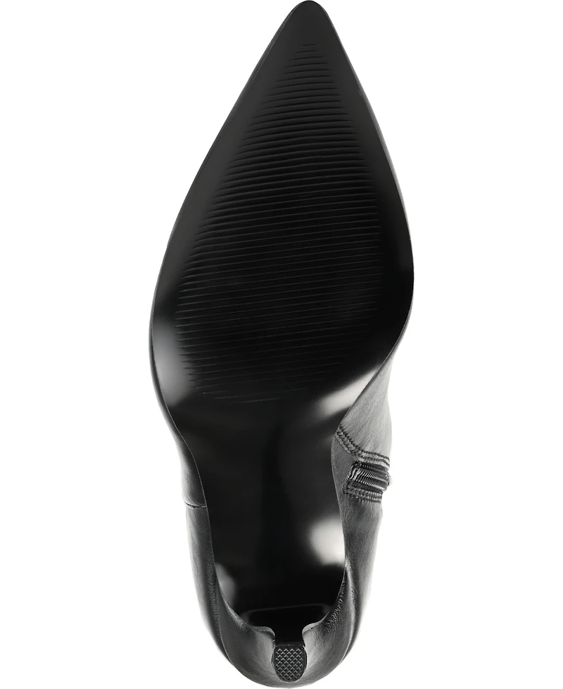 Journee Collection Women's Sarie Ruched Stiletto Boots