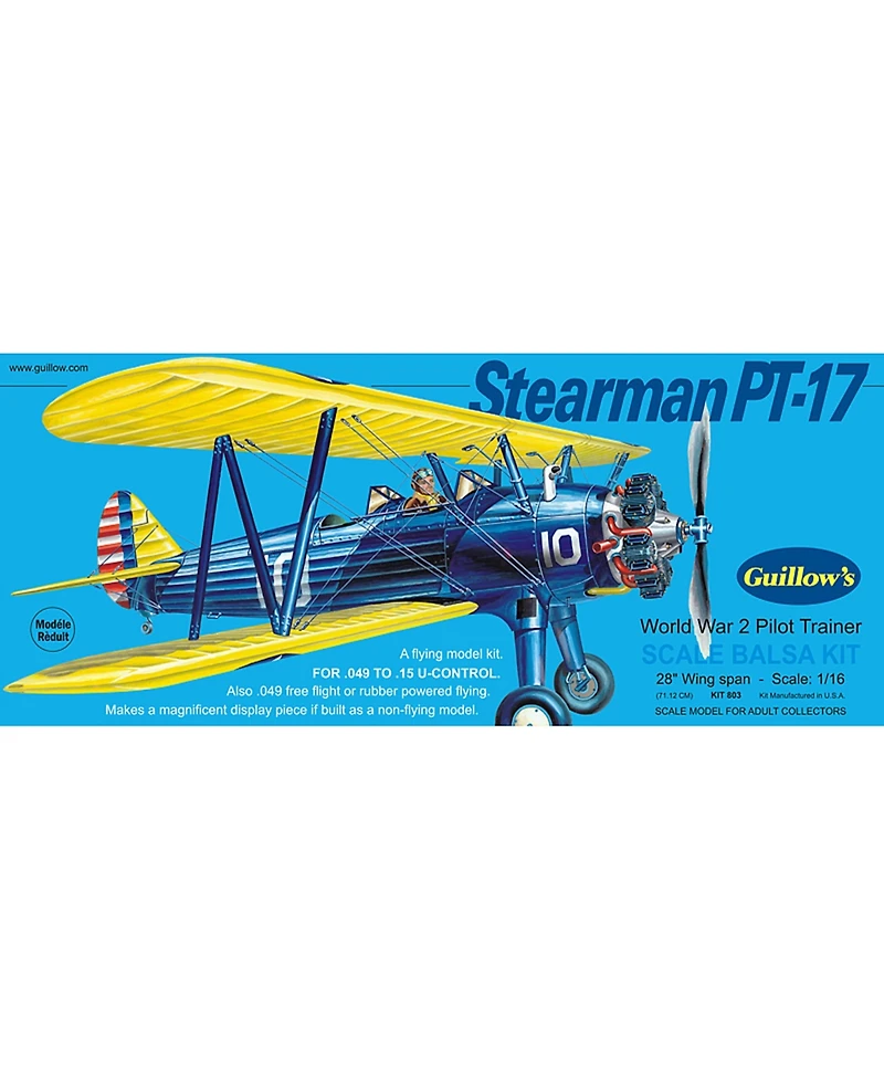 Stearman Pt-17 Model Kit