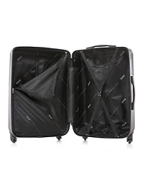 InUSA Discovery Lightweight Hardside Spinner Luggage Set, 3 piece
