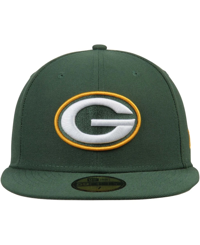 Men's Green Green Bay Packers Omaha 59FIFTY Fitted Hat