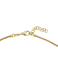 Cultured Freshwater Pearl (7mm) Lariat Necklace in 14k Gold-Plated Sterling Silver, 17" + 1" extender