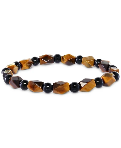 Effy Men's Tiger Eye & Onyx Bracelet