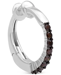 Diamond Ear Cuff (1/10 ct. tw) 10k White Gold (Also Black, Red, & Blue Diamond)