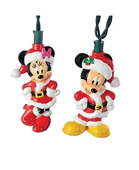 Kurt Adler Ul 10 Light Mickey and Minnie Light Set