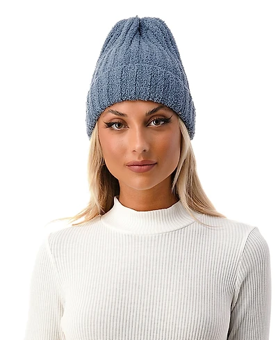 Marcus Adler Women's Cozy Stretch Ribbed Knit Cuff Beanie