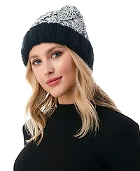 Marcus Adler Women's Chunky Marled Cable Knit Beanie