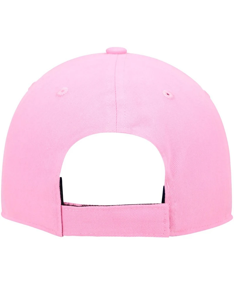 Big Girls Pink Green Bay Packers Rose Mvp Adjustable Hat
