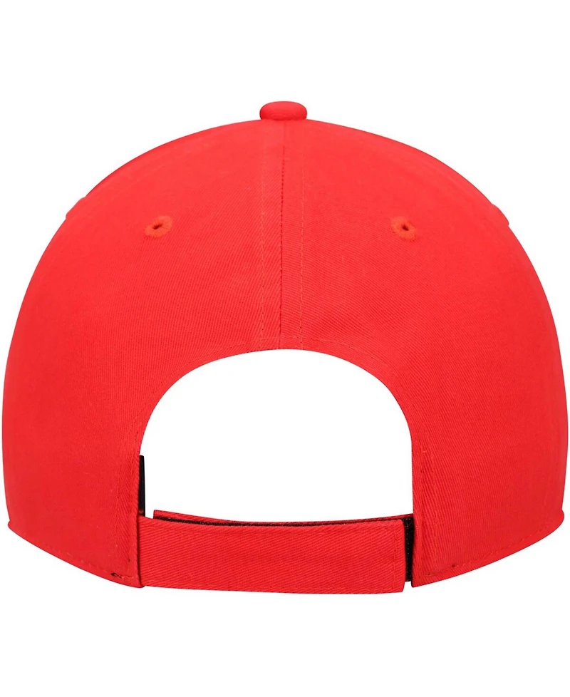Boys Red New York Giants Basic Secondary Mvp Adjustable Hat