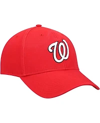 Men's Red Washington Nationals Legend Mvp Adjustable Hat