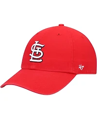 Men's Red St. Louis Cardinals Heritage Clean Up Adjustable Hat