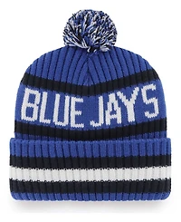 Men's Royal Toronto Blue Jays Bering Cuffed Knit Hat with Pom