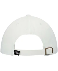 Men's White Baltimore Ravens Clean Up Adjustable Hat