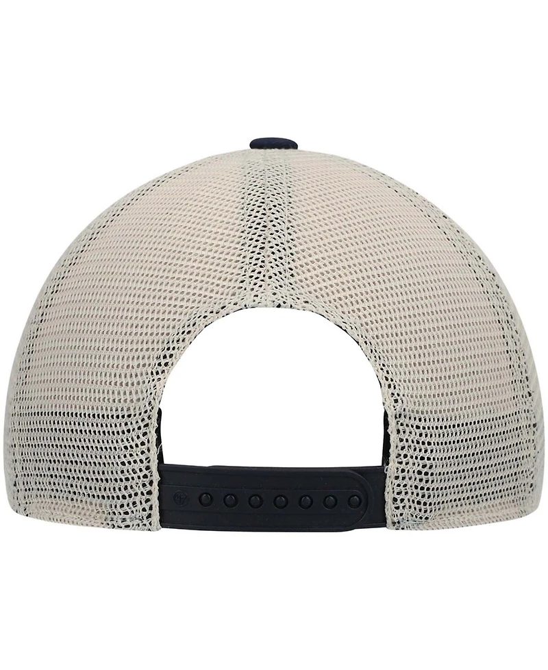 Men's Navy Auburn Tigers Trawler Trucker Snapback Hat