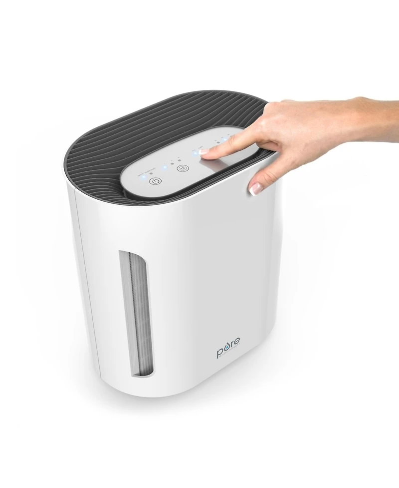 Pure Enrichment True Hepa Air Purifier with Uvc Light for Medium Rooms
