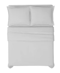 Frye Cotton/Linen 3 Piece Duvet Cover Set, Queen