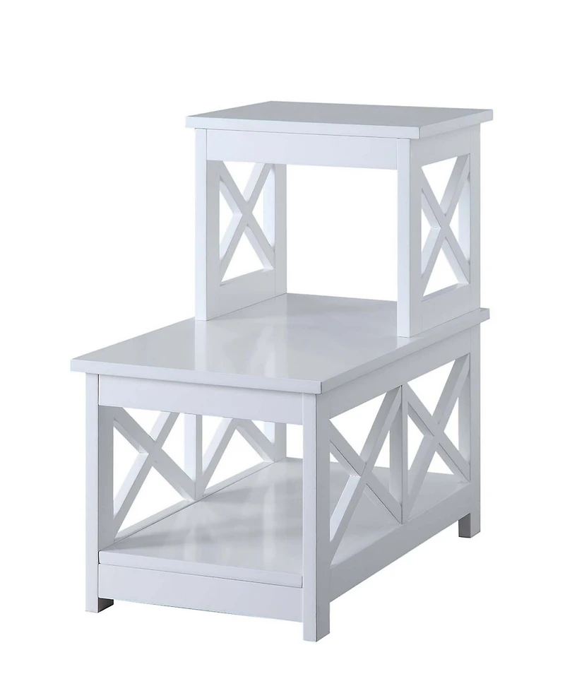 Oxford 2 Step Chairside End Table