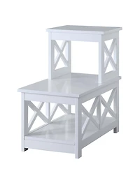 Oxford 2 Step Chairside End Table