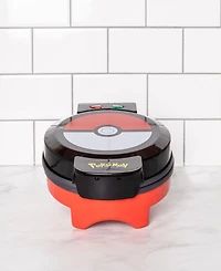 Uncanny Brands Pokemon Waffle Maker - Make Bounty Poke Ball Waffles - Kitchen Appliance
