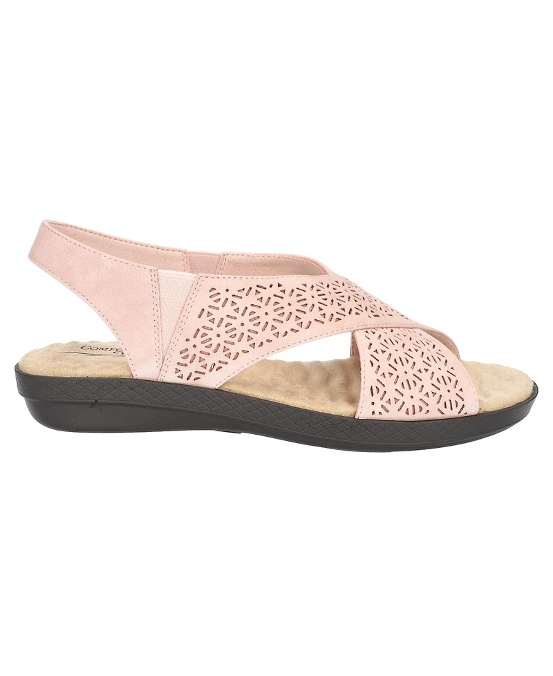 Easy Street Women's Claudia Comfort Wave Sandals