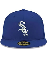 Men's Royal Chicago White Sox Logo 59FIFTY Fitted Hat