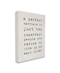 Stupell Industries A Perfect Marriage Canvas Wall Art, 16" x 20"