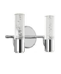 Bolha 2-Light Minimalist Modern Bubble Integrated Led Vanity Light