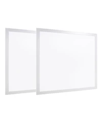 Watt Dimmable Integrated Led Flat Panel Flush Mount Light with Lumens 5000K