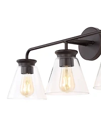 Kondo 3-Light Modern Farmhouse Iron Led Vanity