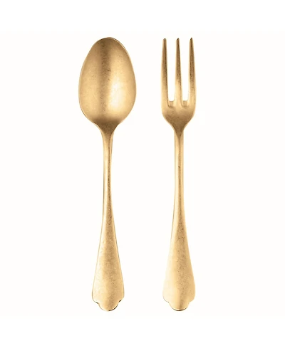 Dolce Vita Pewter Oro Serving Set, 2 Piece