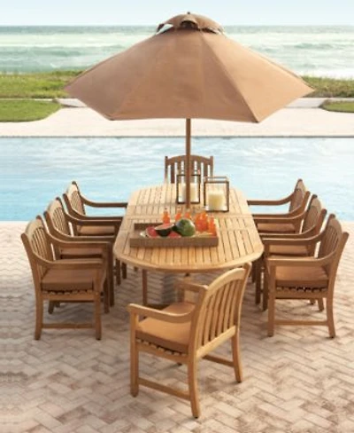 Bristol Teak Outdoor Dining Collection Created For Macys Created For Macys